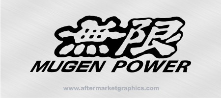 Mugen Power Decals - Pair (2 pieces)